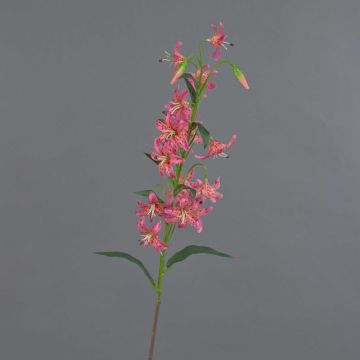 Fleur artificielle lys tigré ARAMAIO, rose, 80cm