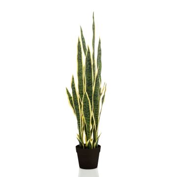 Sansevieria artificiel ELENE, vert-jaune, 95cm Sansevieria artificiel ELENE, vert-jaune, 95cm