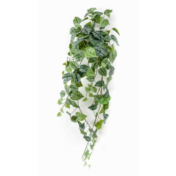 Plante aux éphélides artificielle ALANGE sur piquet, vert-blanc, 90cm
