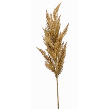 Branche artificielle Panicule d'herbe de la pampa BATERNO, brun clair, 90cm