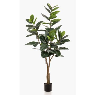 Ficus Elastica artificiel FERIA, tronc artificiel, vert, 180cm