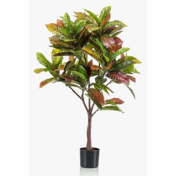 Croton artificiel ANELA, tronc artificiel, multicolore, 120cm