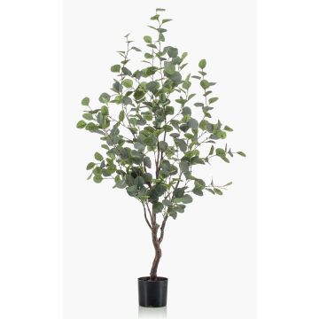 Eucalyptus artificiel ANUHEA, tronc artificiel, vert-gris, 120cm