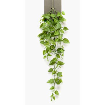 Chute de philodendron en tissu RUESCA sur piquet, 90cm Chute de philodendron en tissu RUESCA sur piquet, 90cm