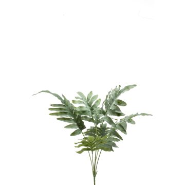 Fougère dorée artificielle SCORPI sur piquet, vert-gris, 65cm