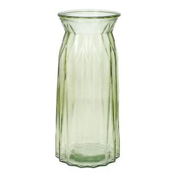 Vase de table RUBIE en verre, vert clair-transparent, 20cm, Ø10,8cm Vase de table RUBIE en verre, vert clair-transparent, 20cm, Ø10,8cm
