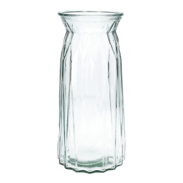 Vase de table RUBIE en verre, transparent, 24cm, Ø11cm Vase de table RUBIE en verre, transparent, 24cm, Ø11cm