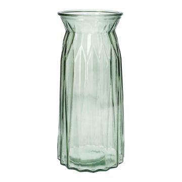 Vase de table RUBIE en verre, vert-transparent, 24cm, Ø11cm Vase de table RUBIE en verre, vert-transparent, 24cm, Ø11cm