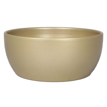 Coupe décorative TEHERAN BRIDGE en céramique, or mat, 9,5cm, Ø22,5cm