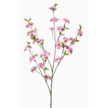 Branche artificielle de cerisier ornemental VERIANO avec fleurs, rose, 120 cm