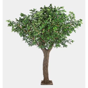 Arbre artificiel chêne NELLINO avec fruits, sur socle, tronc artificiel, difficilement inflammable, 360 cm Arbre artificiel chêne NELLINO avec fruits, sur socle, tronc artificiel, difficilement inflammable, 360 cm