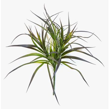 Roseau artificiel MARIETTO sur tige, vert-rouge, 45 cm
