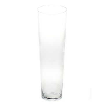 Vase à poser au sol en verre AMNA AIR, conique, transparent, 70cm, Ø19cm Vase à poser au sol en verre AMNA AIR, conique, transparent, 70cm, Ø19cm