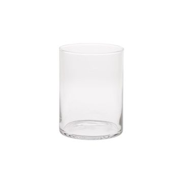 Vase à fleurs SANYA AIR, verre, cylindre, transparent, 21,5cm, Ø13,5cm Vase à fleurs SANYA AIR, verre, cylindre, transparent, 21,5cm, Ø13,5cm