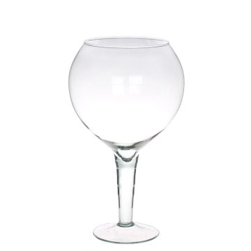 Verre décoratif XXL Gin Tonic DANSON sur pied, transparent, 33 cm, Ø 19 cm