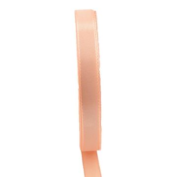 Ruban décoratif en polyester WIARA, abricot, 50m, 15mm Ruban décoratif en polyester WIARA, abricot, 50m, 15mm