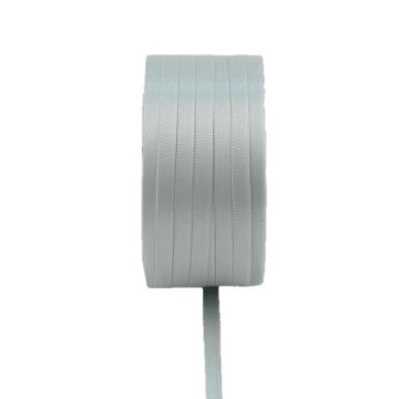 Ruban double satin VIPKE, gris clair, 50m, 6mm Ruban double satin VIPKE, gris clair, 50m, 6mm