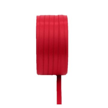 Ruban double en satin VIPKE, rouge, 50m, 3mm Ruban double en satin VIPKE, rouge, 50m, 3mm