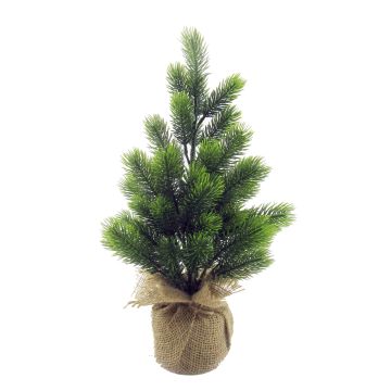 Sapin de Noël artificiel PORI, sac de jute naturel, 40cm, Ø20cm Sapin de Noël artificiel PORI, sac de jute naturel, 40cm, Ø20cm