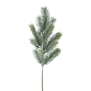 Branche décorative Épicéa bleu SLOVAN, givré, blanc-vert, 50cm Branche décorative Épicéa bleu SLOVAN, givré, blanc-vert, 50cm