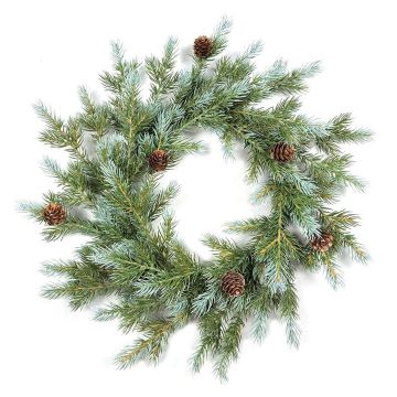 Fichten artificiel Couronne KOKKOLA avec pommes de pin, vert, Ø40cm Fichten artificiel Couronne KOKKOLA avec pommes de pin, vert, Ø40cm