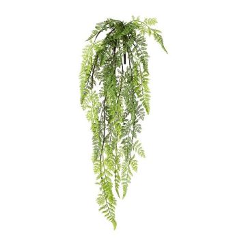 Suspension artificielle de fougère épée FUNKAFY, tige à enfoncer, verte, 85 cm