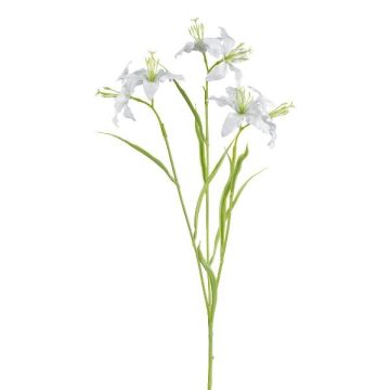 Branche artificielle Lys PLOMIX, blanc, 65cm