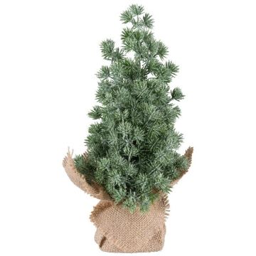Arbre décoratif Mélèze ARKY dans un sac de jute, givré, 27cm Arbre décoratif Mélèze ARKY dans un sac de jute, givré, 27cm