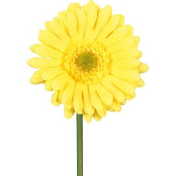 Fleur artificielle Gerbera TUNZA, jaune, 50cm Fleur artificielle Gerbera TUNZA, jaune, 50cm