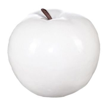 Fruit artificiel Pomme RAVIDA, blanc, 14cm Fruit artificiel Pomme RAVIDA, blanc, 14cm