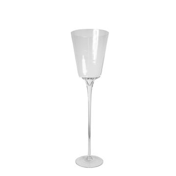 Grand Verre à pied avec pied BENEDICK, transparent, 100cm, Ø29cm
