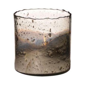 Lampe de table GOLIAT en verre, argent antique, 15 cm, Ø 15 cm Lampe de table GOLIAT en verre, argent antique, 15 cm, Ø 15 cm