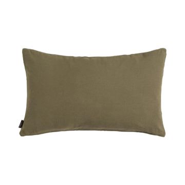 Coussin en toile KALUA, vert olive, 50x30cm Coussin en toile KALUA, vert olive, 50x30cm