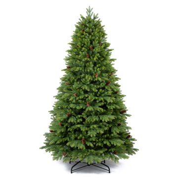 Sapin de Noël artificiel SKIEN SPEED avec pommes de pin, 225cm, Ø130cm Sapin de Noël artificiel SKIEN SPEED avec pommes de pin, 225cm, Ø130cm