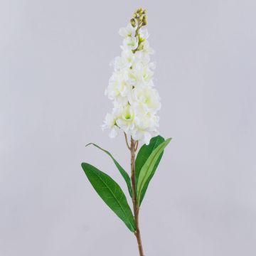 Fleur artificielle : levkoje BARIADE, blanc crème, 85 cm Fleur artificielle : levkoje BARIADE, blanc crème, 85 cm