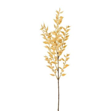 Branche artificielle Fragon petit-houx BLORKA, beige, 50cm