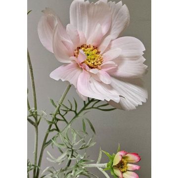 Branche décorative de cosmos HIKJAN, rose-blanc, 80 cm Branche décorative de cosmos HIKJAN, rose-blanc, 80 cm