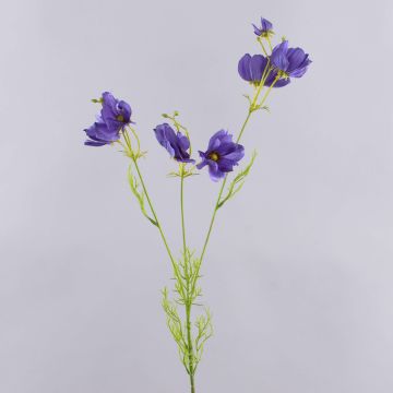 Panier décoratif à branches HISSAN, violet foncé, 75 cm