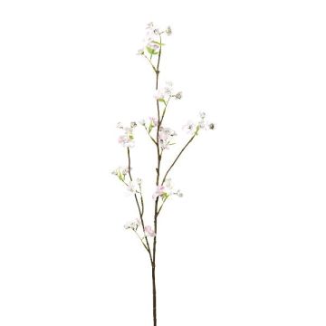 Branche décorative Deutzia FRINTE, rose fuchsia-blanc, 85cm