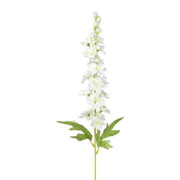 Fleur artificielle Pied d'alouette VALENRA, blanc, 85cm