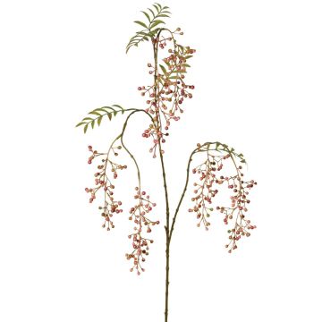 Branche de sorbier artificielle JANNAH avec fruits, rose-vert, 130 cm Branche de sorbier artificielle JANNAH avec fruits, rose-vert, 130 cm