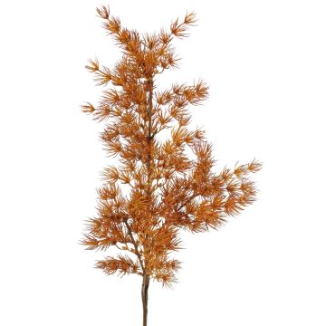 Branche artificielle d'Asparagus umbellatus DIKERNO, orange-marron, 75 cm Branche artificielle d'Asparagus umbellatus DIKERNO, orange-marron, 75 cm