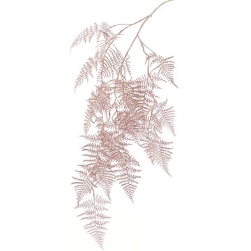 Branche décorative d'Asparagus plumosus MELFHY, retombante, rose clair métallisé, 130 cm Branche décorative d'Asparagus plumosus MELFHY, retombante, rose clair métallisé, 130 cm