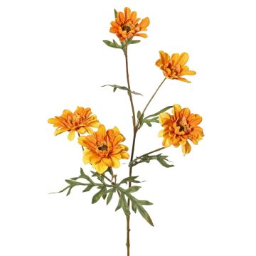 Branche décorative Chrysanthème PRUDENCE, collection écologique, jaune-orange, 75cm, Ø5-6,5cm Branche décorative Chrysanthème PRUDENCE, collection écologique, jaune-orange, 75cm, Ø5-6,5cm