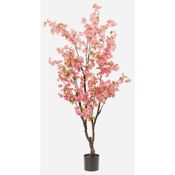 Cerisier artificiel JANKFUN avec fleurs, tronc artificiel, rose, 175 cm