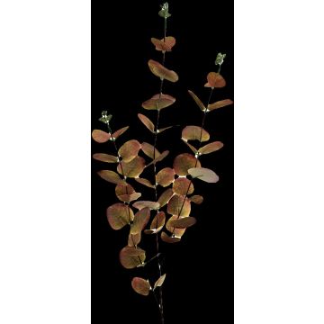 Branche d'eucalyptus artificielle ERINDALS, vert-bordeaux, 90 cm Branche d'eucalyptus artificielle ERINDALS, vert-bordeaux, 90 cm