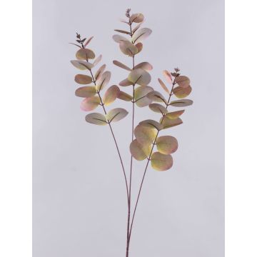 Branche d'eucalyptus artificielle ERINDALS, vert-rouge bourgogne, 90cm Branche d'eucalyptus artificielle ERINDALS, vert-rouge bourgogne, 90cm