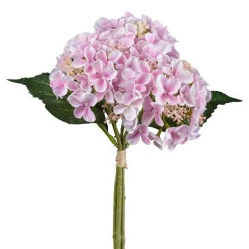 Bouquet artificiel d'hortensias TARLU avec des bourgeons, rose, 35cm Bouquet artificiel d'hortensias TARLU avec des bourgeons, rose, 35cm