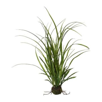 Herbe artificielle Roseau JOLPA en motte de terre, racines, vert, 55cm Herbe artificielle Roseau JOLPA en motte de terre, racines, vert, 55cm