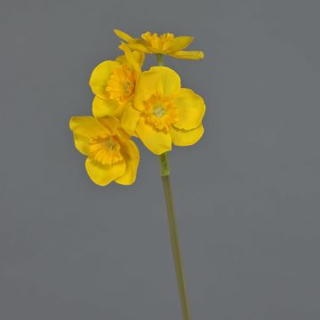 Narcisse artificiel SEPUNY, jaune, 40 cm, Ø 6 cm